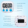 2 Pack Digital Timer - Kitchen Timer Clock with Magnetic