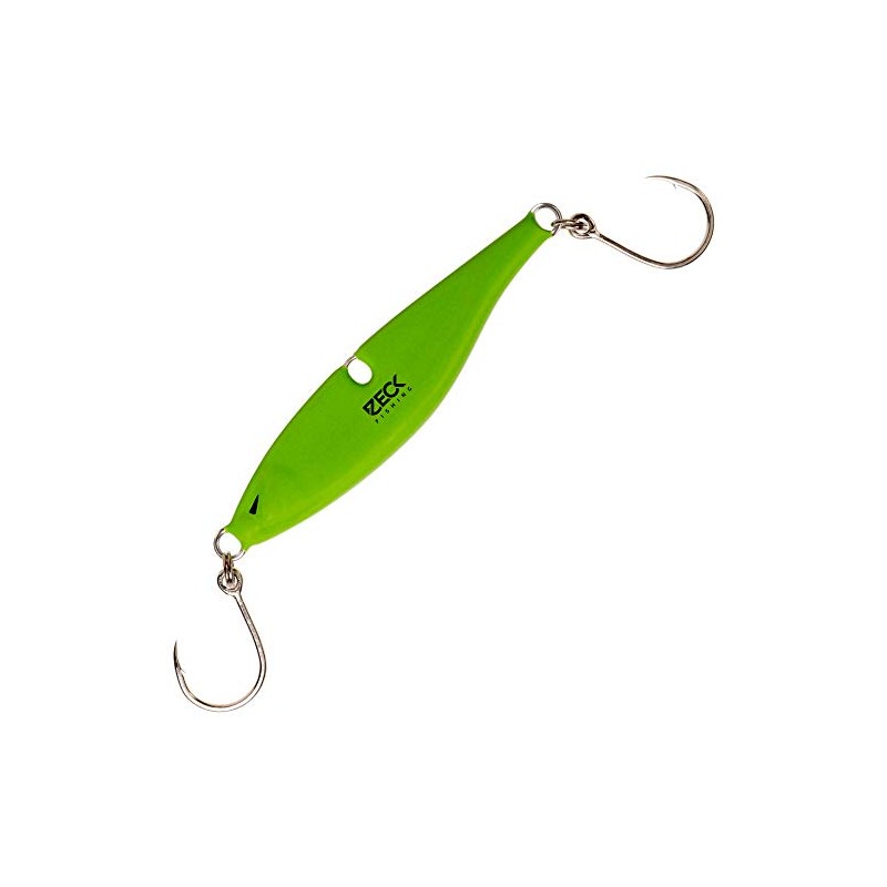 ZECK Vertical Jig Green Catfish Bait for Vertical Fishing, 120