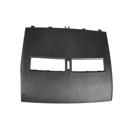 Tiny Force Front Upper Center Dash Console Instrument Panel Cluster Lid Bezel Black Compatible with Nissan Versa 2007-2012 Replace 68414ED50C 68414-ED50C