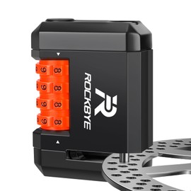 ONVIAN Bike Disc Brake Lock - 4-Digit Code Locks Anti-Theft Security Wheel Disc Lock 4mm Pin 175g Waterproof Portability Padlock Secondary Locks for Bicycles, Ebike, Mountain Bikes Outdoor