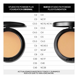 Base De Maquillaje En Polvo Mac Studio Fix Powder Plus C3.5