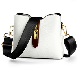 OTCO Black Purse Straps Replacement Crossbody Straps for Purses,Solid Black Shoulder Strap for Bags,Guitar Straps for Handbags,Nylon Backpack Replacement Straps Luggage Straps for Women