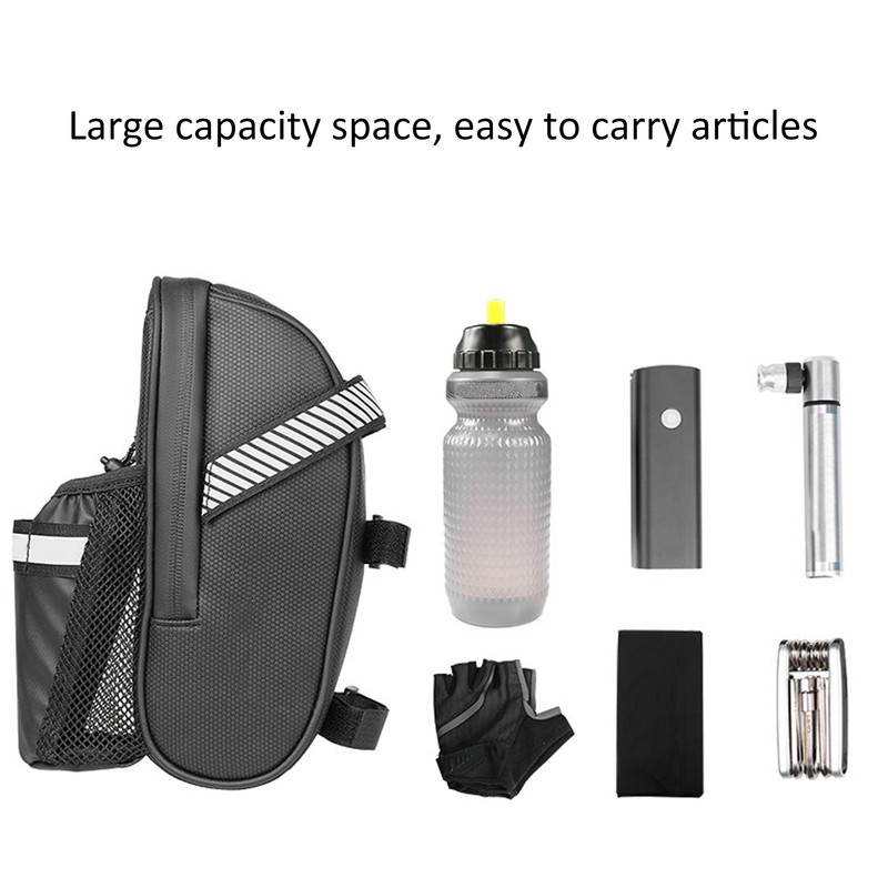 WHEEL UP Portable Waterproof Bike Saddle Pouch with Water Bag