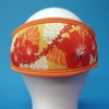 SeaCanary Snorkeling Diving Mask Strap Cover Hawaiian Hibiscus Orange
