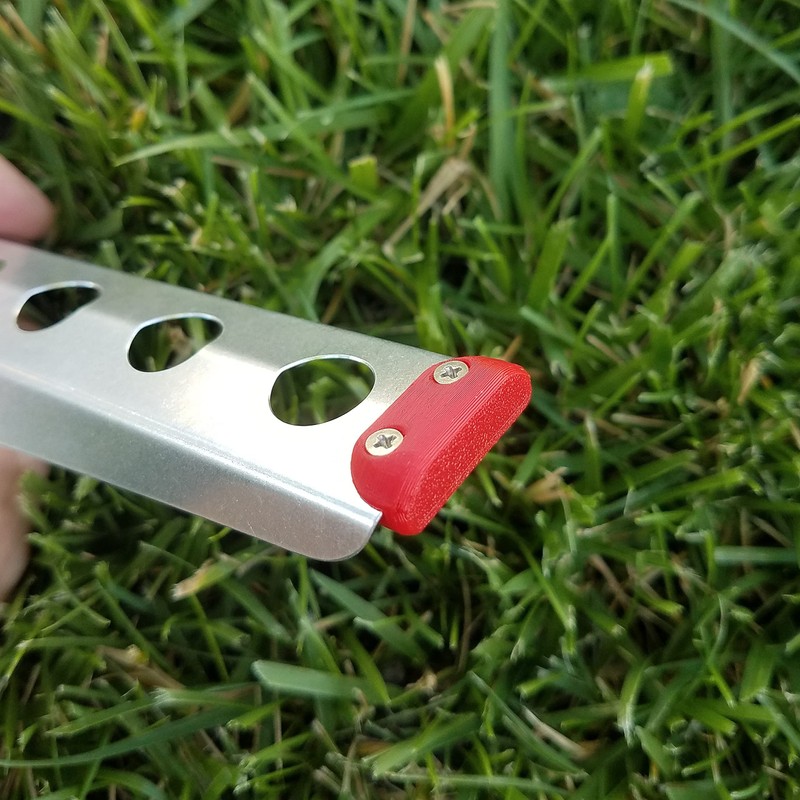 BoglerCo Ultralight Backpacking Trowel, 0.48 oz (13.5g) Red