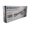 Steelman Pro 72-Tooth Extendable Flex-Head Ratchet Tool Set, 3-Piece (1/4,
