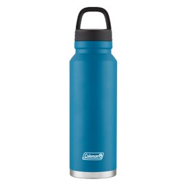 Coleman Connector™ 40 oz. Stainless Steel Wide Mouth Water Bottle, Deep Ocean