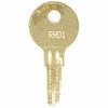 Craftsman RH43 Replacement Key: 2 Keys