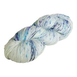 Knit Picks Hawthorne Hand Painted Fingering Weight Sock Yarn (Blueberry Speckle)