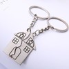 1 Pair House Keychains, Couple Keychains, Puzzle Keychains, Creative Keychains,