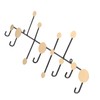 Wall Mounted Coat Rack Clothes Organizer Hooks Hanger for Hat