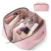 Travel Makeup Bag - 4L Compact Cosmetic Organizer Bag, Makeup