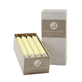 Northern Lights Candles - 7" 12pk Tapers - Ivory - 71736