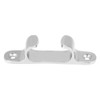 Qiilu 102MM Fairleader Boat Cleats Marine Mooring Cleats Stainless Steel