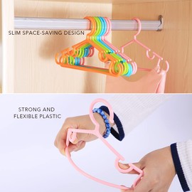 haweeli Baby Clothes Hangers for Newborns Infant Toddler (27 cm, Set of 40)