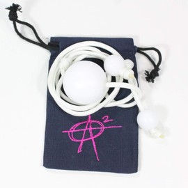 roundSquare MoKnuckles - Delrin - Single Ball - Begleri Skill Toy (Green)