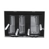 SPARES2GO Luxury Concealed Toilet Cistern Flush Plate Kit for Wall