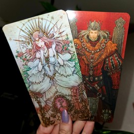 Final Fantasy XIV Astrologian Cards All 8 - Holo options - FFXIV Cosplay - Specification: Non Holo Set