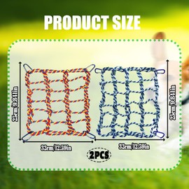 GZGRYTRC 2 PCS Rat Cage Accessories, Colorful Rat Hammock and Hamster Hammock with 8 Hooks Comfortable and Perfect for Small Pets Promoting Happy and Healthy Pet Lifestyle