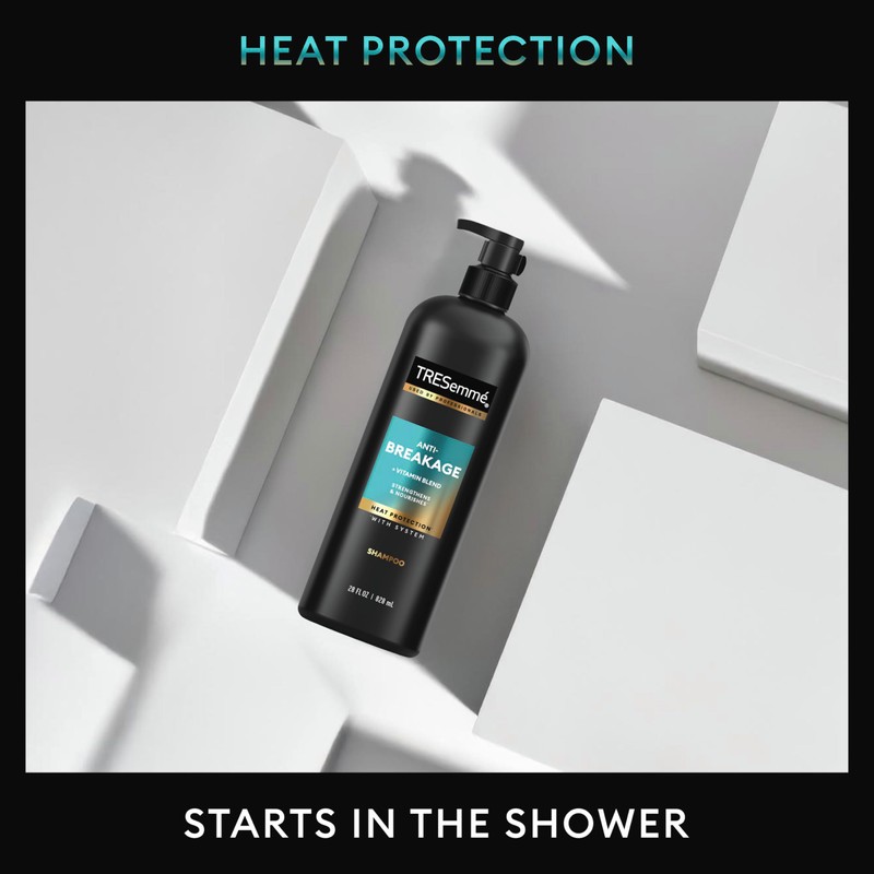 TRESemmé Strengthening & Nourishing Shampoo Anti-Breakage For Damaged Hair Formulated
