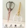 Kitchen Shears Scissors&Sharp Scissors, ARCHIKING 8.0inch Cooking Scissor-Meat and Poultry