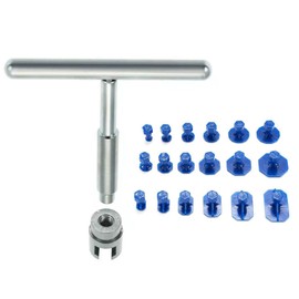 Dellen Reparaturset,Ausbeulwerkzeugset,Dellen Reparatur Ausbeulwerkzeug,Auto Paintless Dent Removal Kit,Lackfreies Dellen Reparatur,Dent Puller Kit,Dent Puller Slide Hammer für Fahrzeug Entfernen