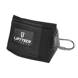 Lift Tech Fitness Weight Lifting Ab Straps - Black