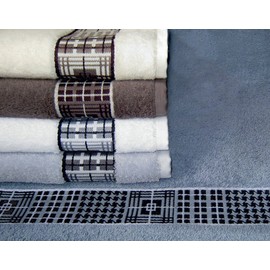 frottana Fjord Wash Mitt 15 x 20 cm 100% Cotton Silver