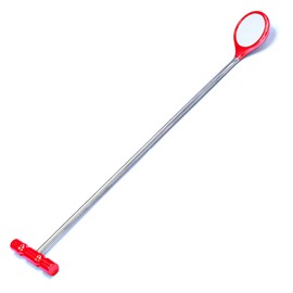 AAProTools Plastic Equine Mouth Dental Curved Mirror Dentistry Veterinary Instruments