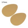 HARFINGTON 5 Pairs Non-Skid Shoe Pads 3.5"x2.6" No Slip Shoe