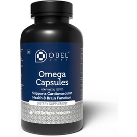 obel Omega Capsules | 60 Day Supply | Source of Omega 3