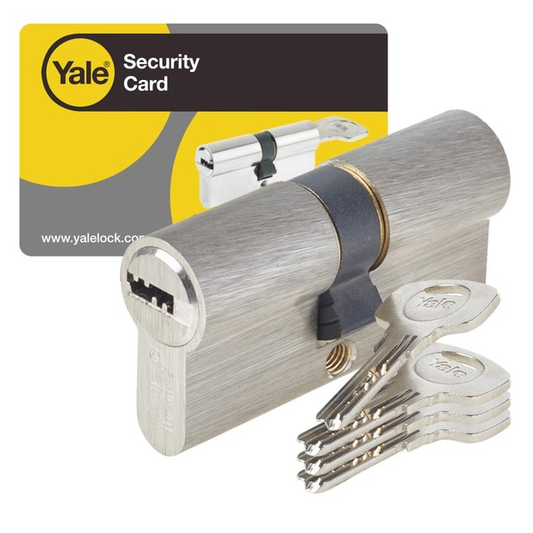 Yale YC1000+ Cylinder Lock, YC1000+ DB 30X50 NI