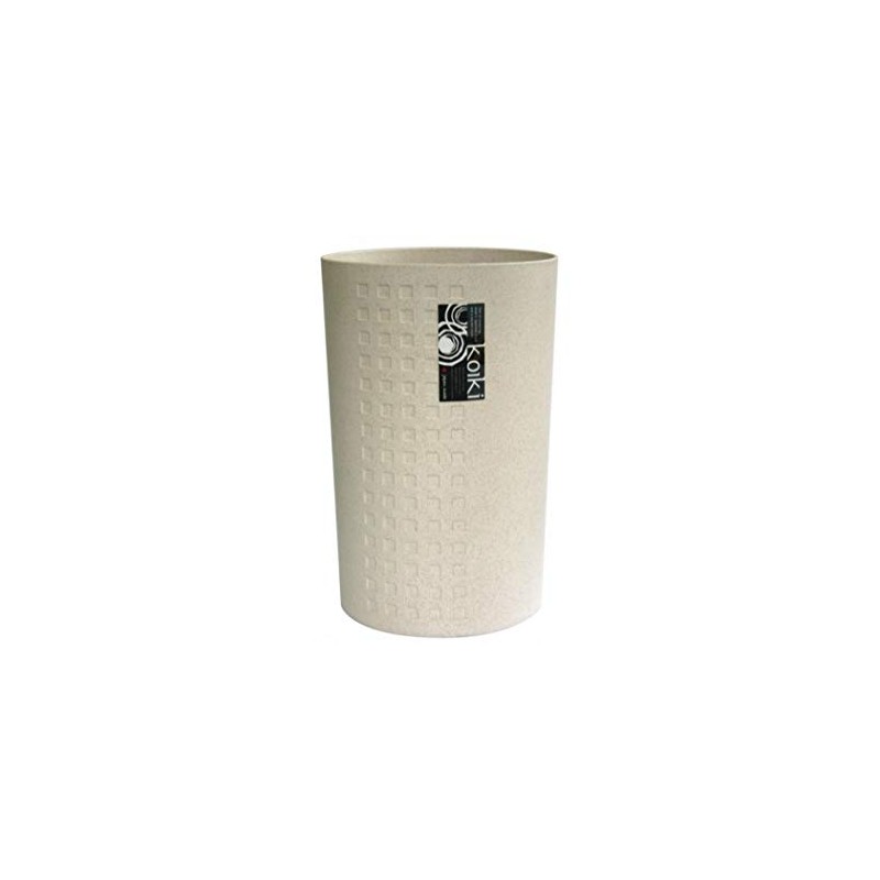 Yawata Kasei Way-be Koiki Modern Dust Box, Round Large, 2.3