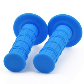 HIAORS HIAORS 7/8" Universal Motorcycle Grips Hand Grips Compatible with Yamah* YZ125 YZ250 YZ426F YZ450F TTR250 WR250R YZ80 YZ85 50cc 110cc 70cc Pit Dirt Bike Motocross Blue