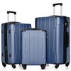 Merax Luggage Expandable Lightweight Spinner Suitcase with Corner Guards, 3-Piece