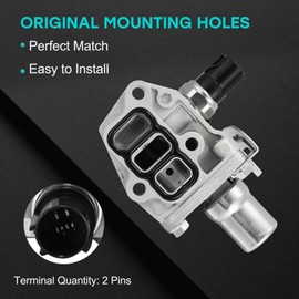 AULINK 15810-PAA-A02 VTEC VVT Solenoid OCV Oil Control Variable Valve (2.3L L4) Timing For Honda Accord 1998 1999 2000 2001 2002, Odyssey 1998, Acura CL 1998 15810-PAA-A01 15810-PAA-A03 917-281 917281