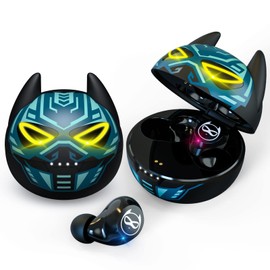 Wireless Earbuds for Kids, Cute Bluetooth 5.1 Earbuds with Dual Microphones and Charging Case, 36H Playtime IPX5 Waterproof Gaming Mode Hi-Fi Stereo in-Ear Earphones Headset for Sport Workout.