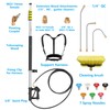 ExtraFein 24FT Telescoping Pressure Washer Extension Wand, Aluminum Power Washer