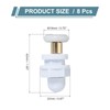 sourcing map 19mm Shower Door Rollers, Sliding Shower Doors Runners
