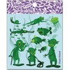 Swamp Monster Stickers by Violette Stickers, White