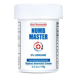 Crema Anestésica Tópica Acción Rápida Number Master 119g