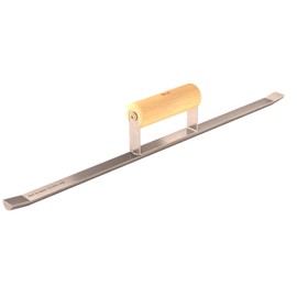 Bon 11-337 20-Inch by 3/4-Inch Half Round Sledrunner with Wood Handle