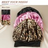 YOHTAS Long Bonnet Satin Hair Silk Bonnet for Sleeping Women,