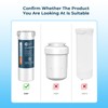 Crystala Filters XWF Replacement for GE XWF Refrigerator Water Filter
