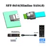chenyang CY SFF-8611 to SFF-8654 Cable, OcuLink PCIe PCI-Express SFF-8611