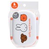 Kutsuwa MF807 Miffy Sealed Single Tier Lunch Box, Miffy Kids