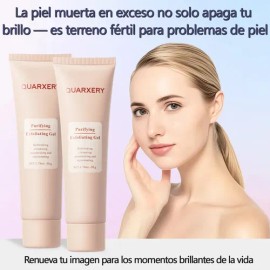 Gel Exfoliante Blanqueador Quarxery Limpieza Profunda 100g Momento De Aplicación Día/noche Tipo De Piel Normal A Mixta
