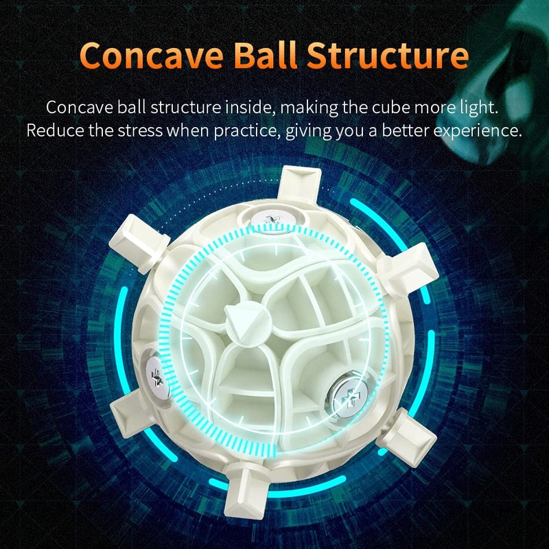 Moyu Classroom Cube RS2M Magnetic 2x2 Speed Puzzle Cube