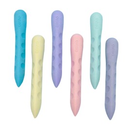 Colorful Erasers 3 Pack Pencil Erasers Grippable Erasers for Kids Bulk for Students School Supplies Office Prize Gifts(Colorful Holes Small)