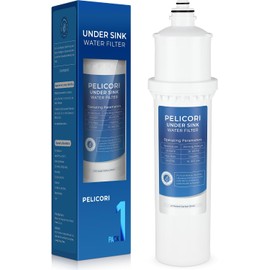 PeliCori F.Set.SS-2.5 Water Filter, Replacement Filter Set For SS-2.5 Filter Unit Same As Elf-SS-2.5-R (1 Pack)